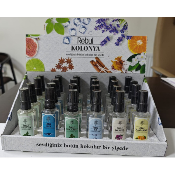 REBUL KOKULU KOLONYA 50 ML (24 LU PKT)