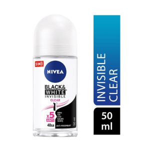 NIVEA ROLL-ON 50 ML BAYAN BLACK&WHITE CLEAR