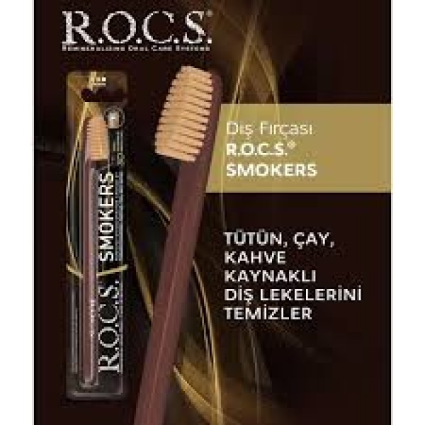 ROCS DIS FIRÇASI SMOKERS ORTA