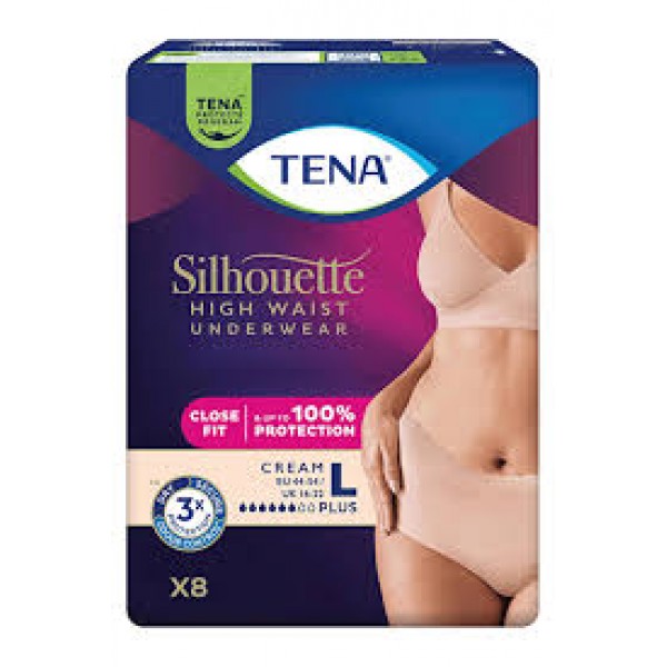 TENA BEL EMICI KÜLOT LARGE BAYAN TEN 8 LI