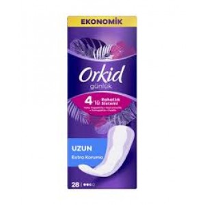 ORKID GÜNLÜK UZUN 28 LI EXTRA KORUMA