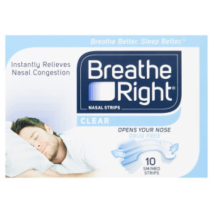 BREATHE RİGHT BURUN BANDI ŞEFFAF YETİŞKİN