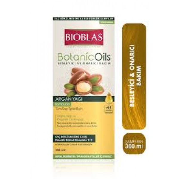 BIOBLAS SAMP.360 ML ORG.ARGAN