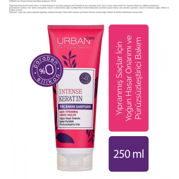 URBAN SAÇ ŞAMPUANI INTENSE 250ML