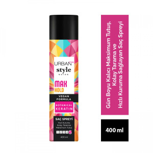 URBAN SAÇ SPREY MAXİMUM TUTUŞ 400ML NO:5