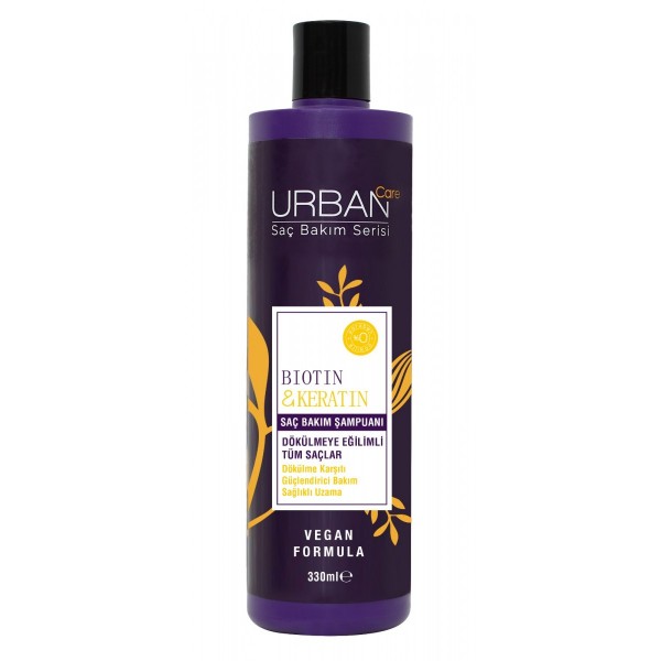 URBAN SAÇ BAKIM ŞAMPUAN 330ML. BIOTIN&KERATIN