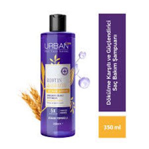 URBAN ŞAMP.350 ML BİOTİN KERATİN ŞEFFAF