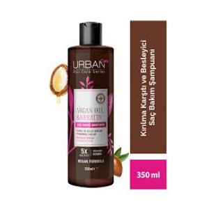 URBAN ŞAMP.350 ML ARGAN KERATİN ŞEFFAF