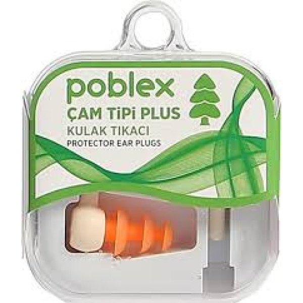 POBLEX ÇAM TİPİ PLUS M KULAK TIKACI
