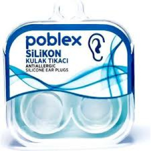 POBLEX SİLİKON KULAK TIKACI 2 Lİ