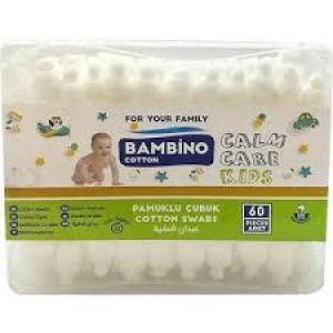 BAMBINO EMNIYETLI KULAK ÇUBUGU 60 LI
