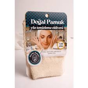 DERMA BANYO KOTON YÜZ TEMİZLEME ELDİENİ