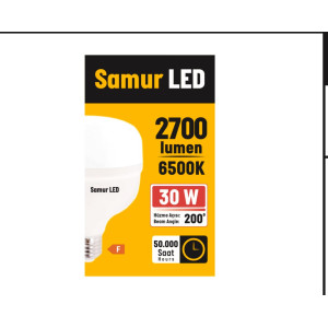 SAMUR LED AMPÜL 30 WATT