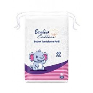 BAMBINO BEBEK TEMIZLEME PAMUGU 60 LI