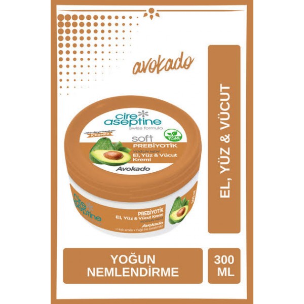 CIRE ASEPTINE KREM 300 ML AVOKADO