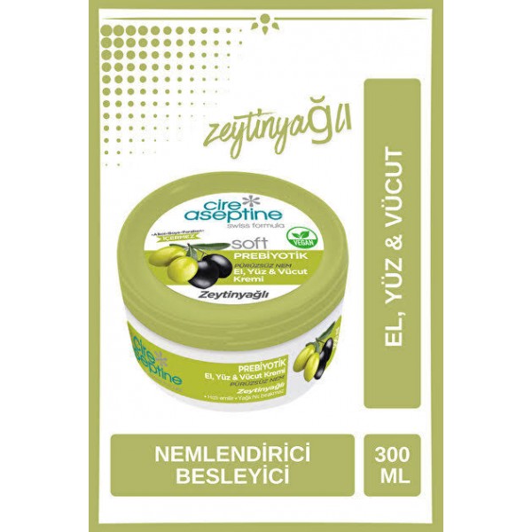 CIRE ASEPTINE KREM 300 ML ZEYTINYAGLI
