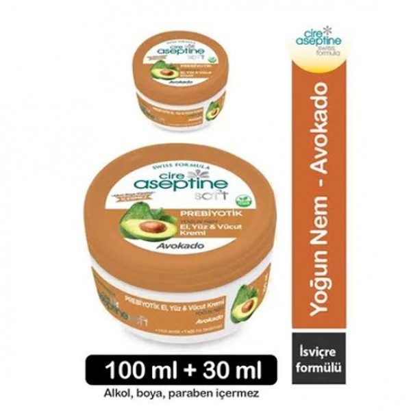 CIRE ASEPTINE KREM 100+30 ML AVOKADO
