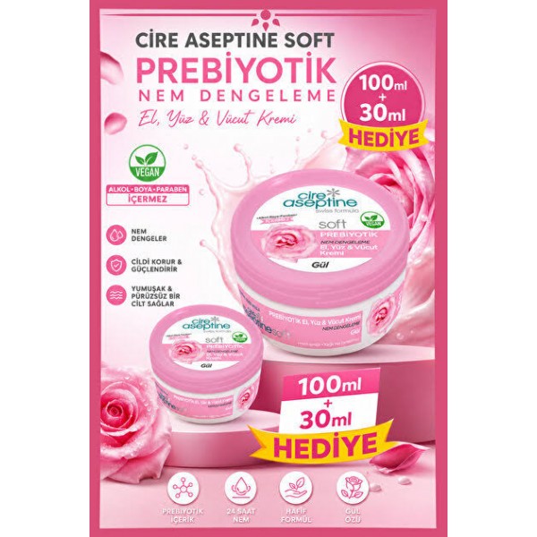CIRE ASEPTINE KREM 100+30 ML GÜL