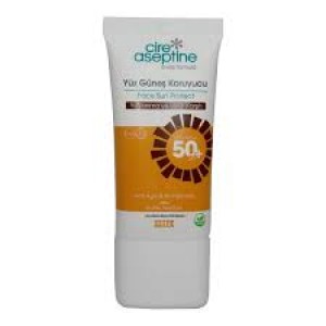CIRE ASEPTINE GÜNES KORUYUCU YASLANMA LEKE KARS.YÜZ 50ML.