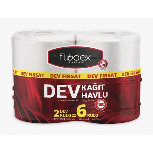 FLODEX DEV KAĞIT HAVLU 2 Lİ