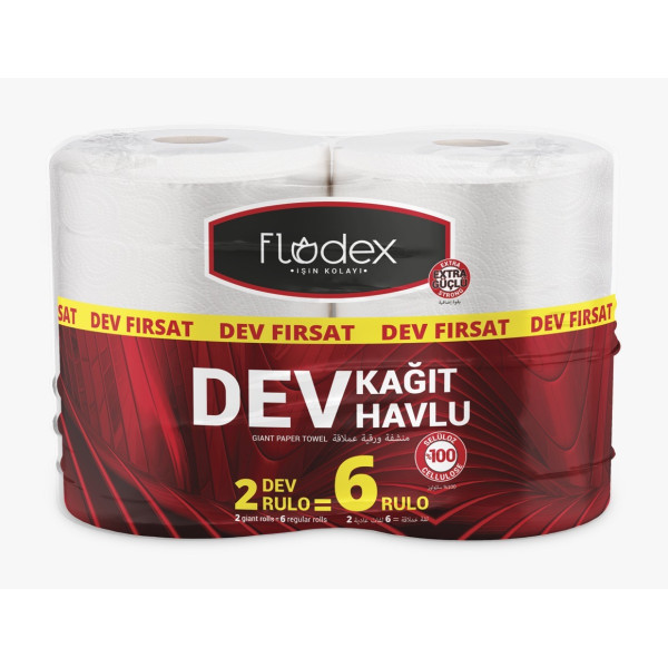 FLODEX DEV KAĞIT HAVLU 2 Lİ (3)
