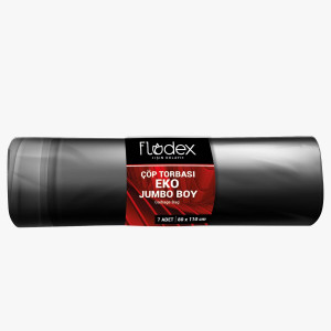 FLODEX ENDÜSTRİYEL ÇÖP TORBASI EKO JUMBO 7 Lİ (20)