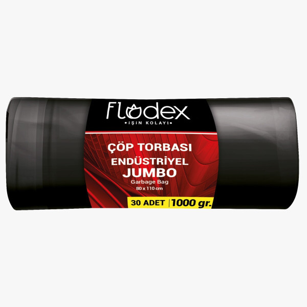 FLODEX END.ÇÖP TORBASI JUMBO 30 LU 800GR.(12)