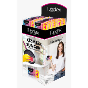 FLODEX ÇİZMEZ SÜN.4LÜ OLUKLU HAVUZ (96 ADET)