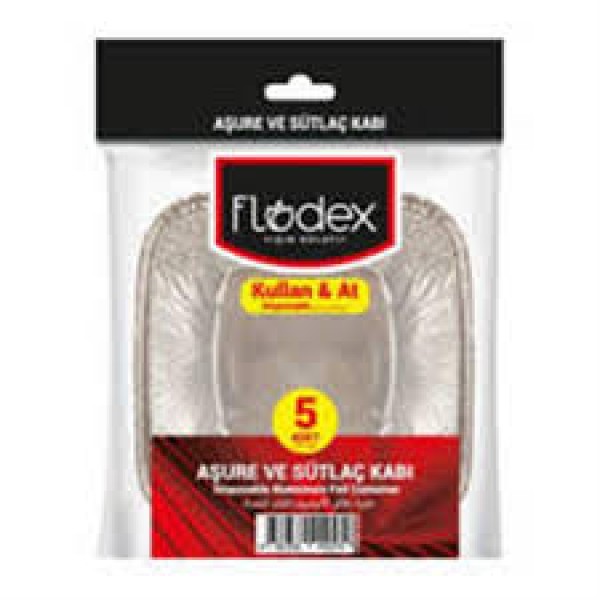 FLODEX AŞURE VE SÜTLAÇ KABI 5 Lİ (24)X100