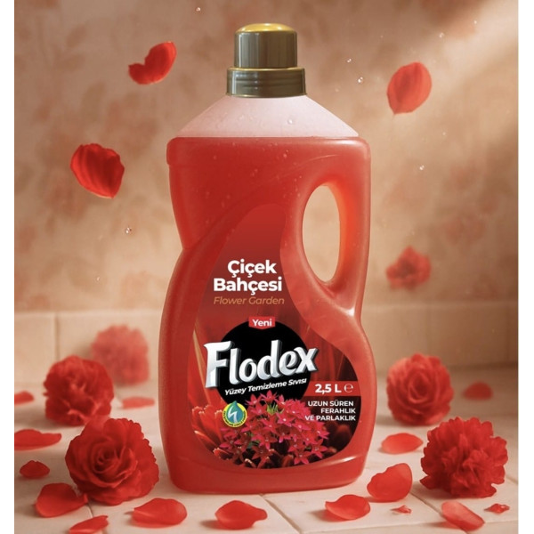 FLODEX YÜZEY TEMİZLİK SIVISI 2,5 LT ÇİÇEK BAHÇESİ (6)
