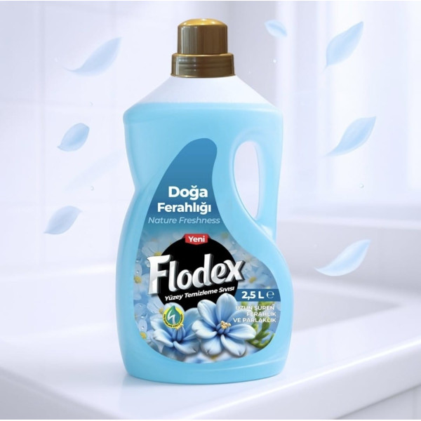 FLODEX YÜZEY TEMİZLİK SIVISI 2,5 LT DOĞA FERAH.(6)