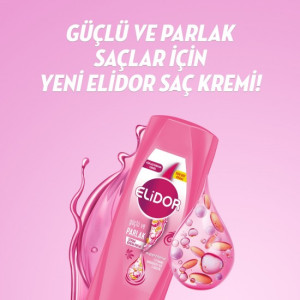 ELİDOR SAÇ KREMİ GÜCLÜ VE PARLAK 400ML.