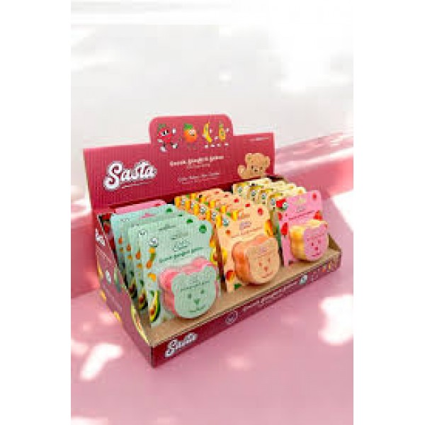 SASTA DOGAL SÜNGERLI SABUN KIDS SPONGE STAND 18LI