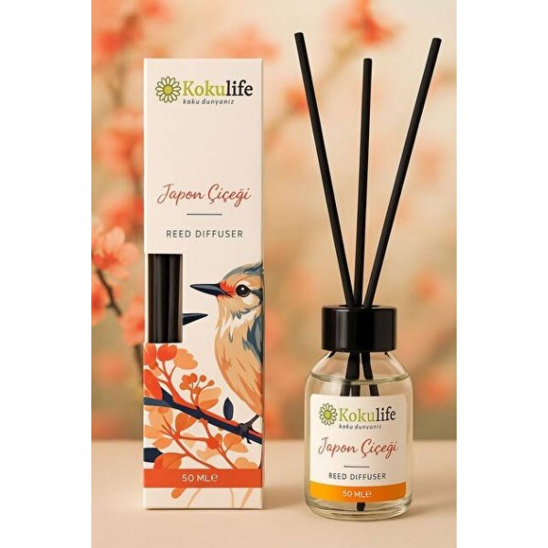 KOKULIFE ÇUBUKLU ODA KOKUSU JAPON ÇIÇEGI 50 ML