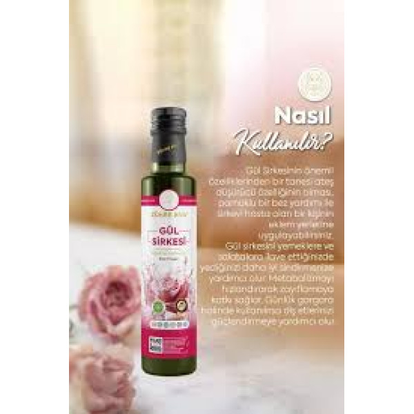 ZÜHRE GÜL SİRKESİ 500 ML