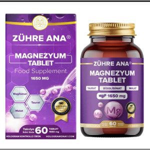 ZÜHRE MAGNEZYUM TAABLET 60 LI
