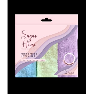 SUGARHOUSE MIKROFIBER HAVLU BEZ 3LÜ