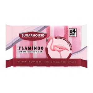 SUGARHOUSE FLAMINGO SÜNGER OLUKLU 4LÜ