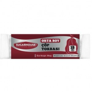 SUGARHOUSE ÇÖP TORBASI ORTA 15LI