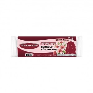 SUGARHOUSE BÜZG.ÇÖP TORBASI LILYUM KOKULU BÜYÜK 10LU