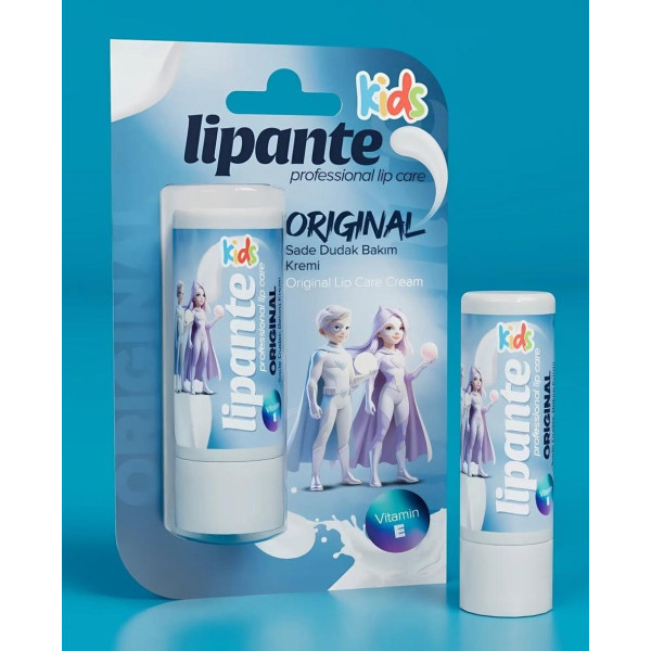 LİPANTE ÇOCUK DUDAK KREMİ SADE (MAVİ)