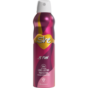 SHE DEO FUN 150 ML.