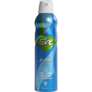 SHE DEO COOL 150 ML.
