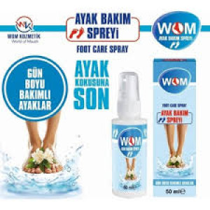 WOM AYAK BAKIM SPREYİ 50 ML