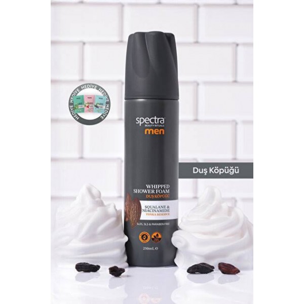 SPECTRA DUS KÖPÜGÜ 250 ML MEN GRI TONKA