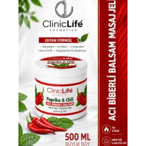 CLINIC LIFE MASAJ JELI BIBERIYE 500 ML