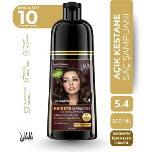 JAJA SAMPUAN 300 ML BAYAN 5,4 AÇIK KESTANE