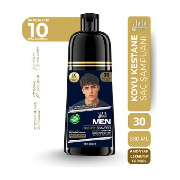 JAJA SAMPUAN 300 ML MEN KOYU KESTANE 30