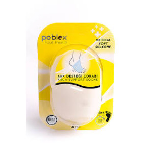 POBLEX ARK DESTEĞİ SİLİKON ÇORAP