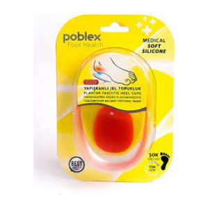 POBLEX YAPIŞKANLI SİLİKON JEL TOPUKLUK - KADIN